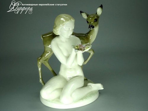 Купить фарфоровые статуэтки Hutschenreuther, Лесная нимфа, Германия